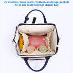 Custom LED UV Baby Nappy Sterilizer Diaper Bag