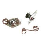 Universal Car Fitment 1/4 Turn Button Fasteners with Stainless Steel .500" Self