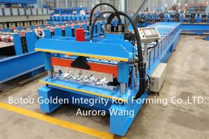 China 3m/Min 686 IBR Roof Sheet Forming Machine For Width 1000mm /1200mm wholesale