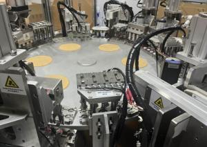 China OEM Heli Cap Assembly Machine 50Hz Plastic Cover Sealing Machine wholesale