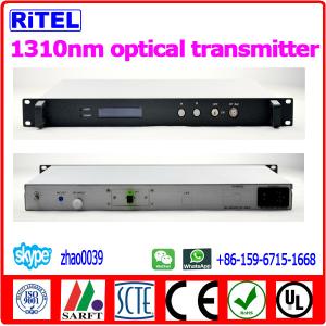 China 47~860MHz catv 1310nm 20mW optical transmitter for cable TV indoor and outdoor wholesale