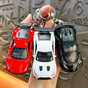 China Mini Simulated Custom Car Shaped Keychains Cartoon Style ​​Child Friendly wholesale