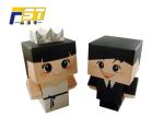 Recyclable Cardboard Box Furniture , Cartoon Models Cardboard Furniture For Kids