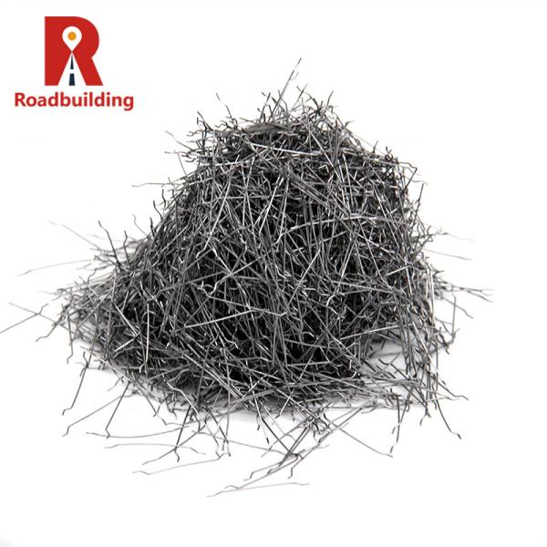 0.5-0.7mm Diameter 4D Concrete Steel Wool Fiber Fibercon Distributors Iron Steel