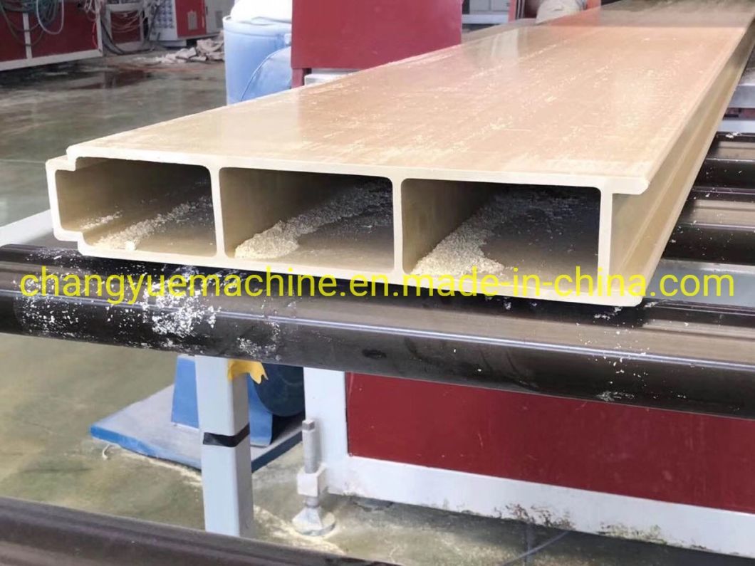 Wpvc Solid Door Frame Production Line for India Market