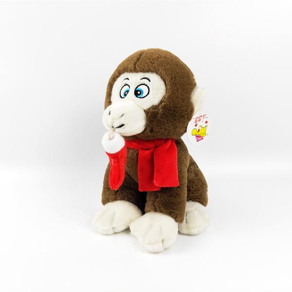 EN71 25cm PP Cotton Filling Jaguar Plush Toy As Festive Gift