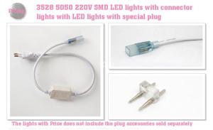 China LED lights with connector lights plug wholesale