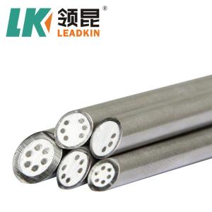 China 2 Core Mi Heating Mineral Insulated Metal Sheathed Cable SS321 Pt100 6.4mm wholesale