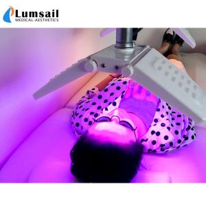 China SPA Skin Tightening PDT LED Phototherapy Machine With 4 Color Photon For Face Treatment wholesale