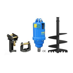 China 20 Lpm Hydraulic Earth Auger With 70bar Oil Pressure Range wholesale