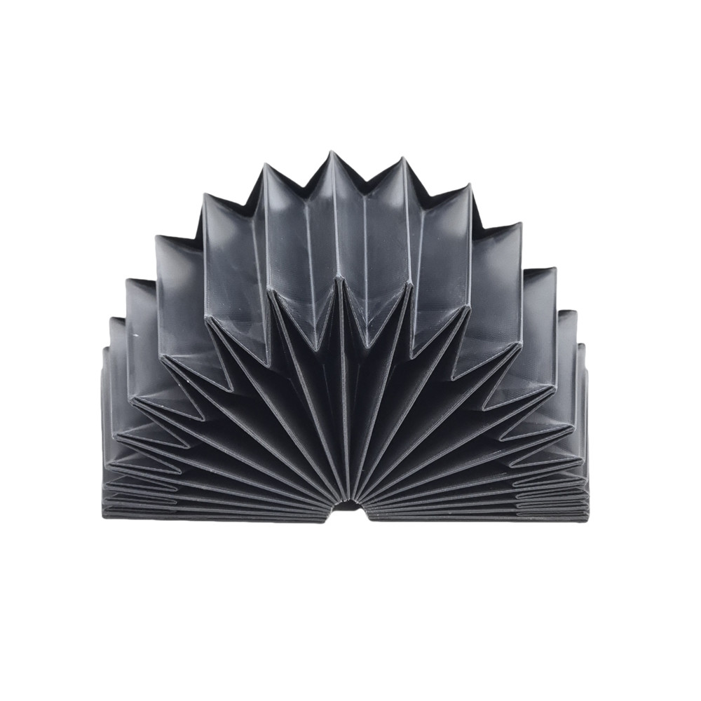 Accordion Type Ball Screw Protective Bellows Covers CNC Machine Linear Dust Cover
