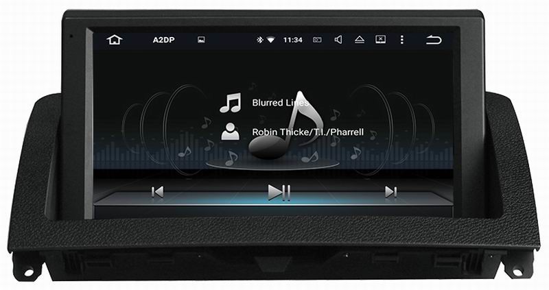 Ouchuangbo original car style 8 inch car audio gps for Mercedes Benz W204 C200 C220 C300 2007-2011 android 9.0 OS 4+64