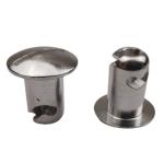 Modified Cars Parts Universal Car Fitment Silver Aluminum Sprint Car Fasteners