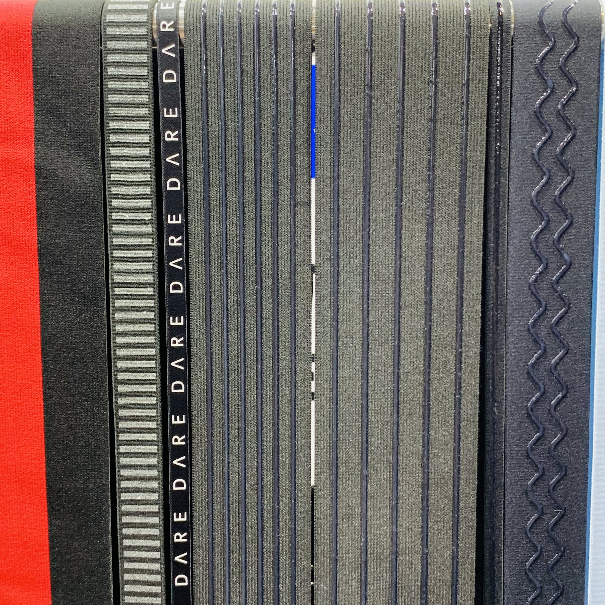 Custom wholesale jacquard nylon webbing fold over elastic ribbon binding bias tape