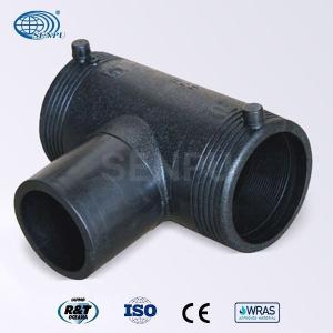 China PN16 40mm HDPE Electrofusion Equal Tee High Strength wholesale