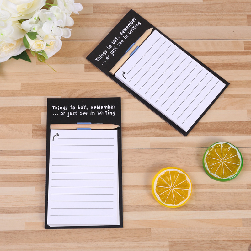 8cmx16cm Diary Journal Notebook , Grocery List Magnetic Pad For Fridge