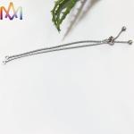 SS316 Adjustable Slider Chain Bracelet