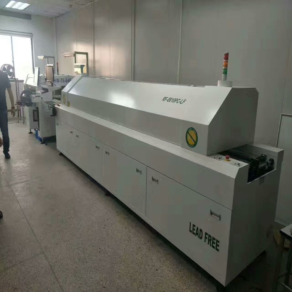 Multi Zones Surface Mount Technology Machine / Solder Reflow Oven PC Controlled