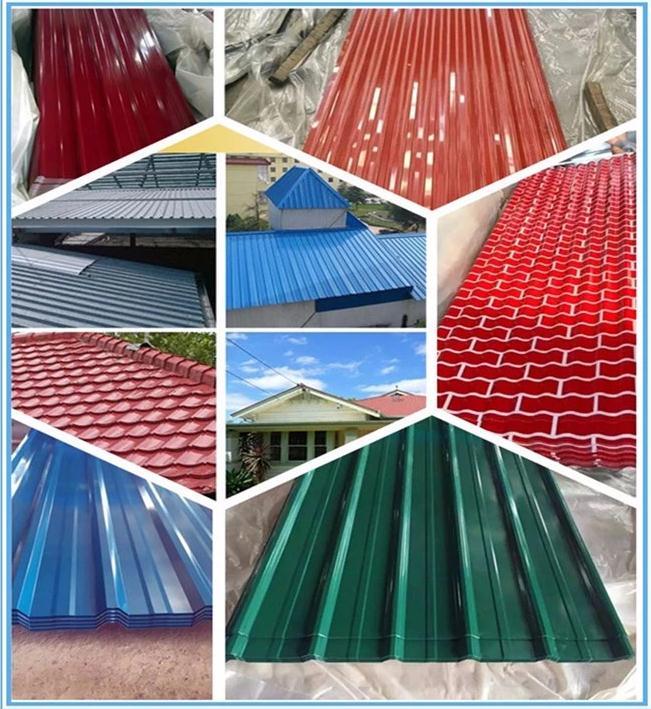 Red Color Prepainted Galvanized Steel Coils for Roofing Sheet PPGI