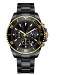 26cm Rotatable Stainless Steel Quartz Watch Waterproof Quartz Diver Watch MIYOTA