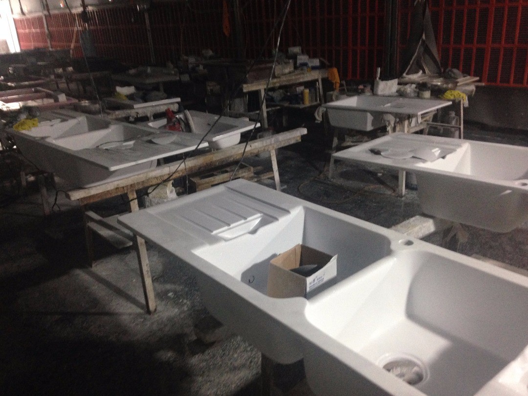 artificial stone sink extrude machine