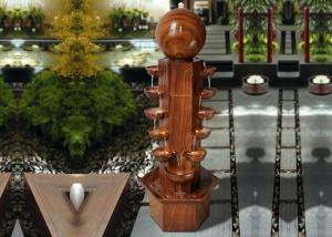 China Multi Cups Handcraft Small Garden Water Features wholesale