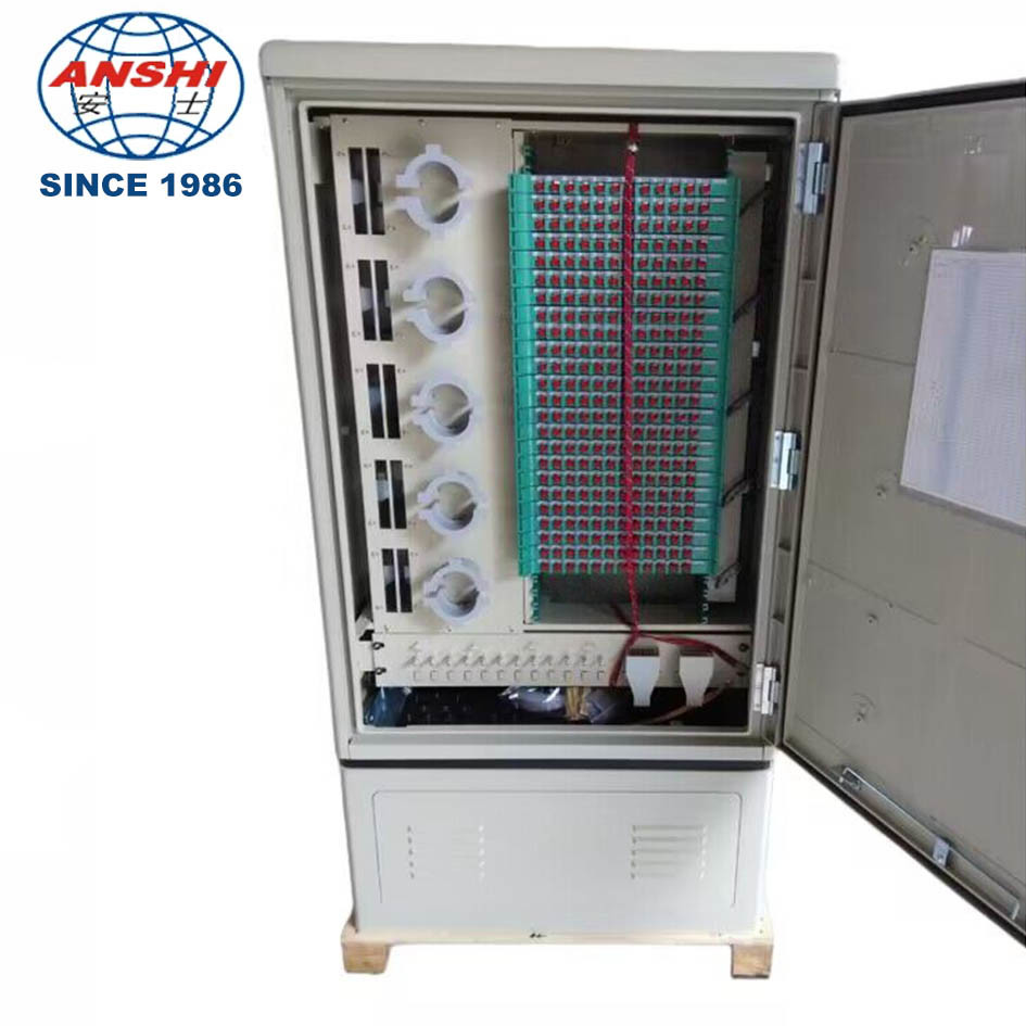 56.96 core optical fiber handover box, outdoor optical fiber ODF box, 72 optical fiber distribution box