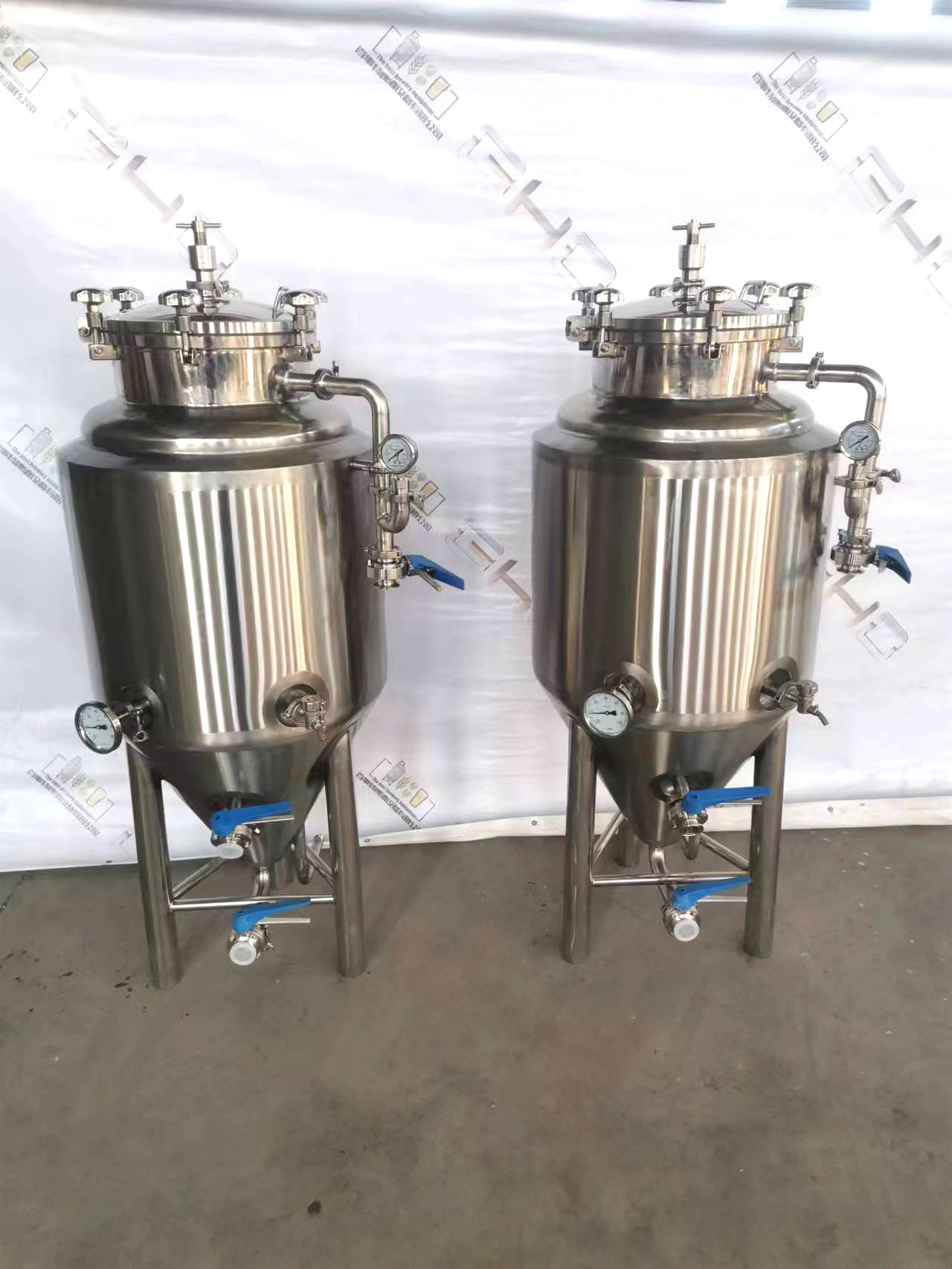 30L SUS 304 Automatic Conical Fermenter Chiller Included for Home Brewing Wine by GHO
