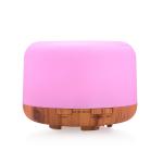 500ml Wooden Grain 24V Ultrasonic Remote Control Aroma Diffuser