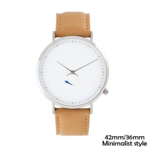 China 42mm Waterproof Leather Wrist Watch , Gold Simple Leather Watch wholesale