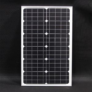 China TUV 40 Watt 18V Monocrystalline Solar Panel Waterproof Durable wholesale
