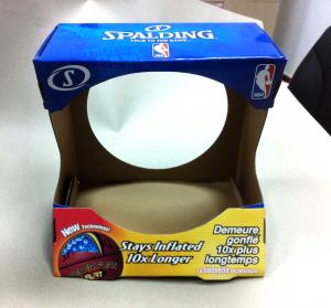 China sporting goods paper packaging box wholesale