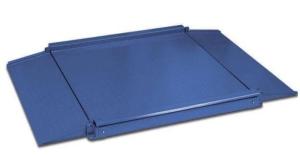 China 1000 Lb Industrial Floor Pallet Scale , Floor Weight Scale With Ramp wholesale