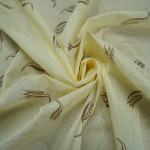 High Grade 215cm Beige knitted Jacquard Mattress Fabric Lightweight