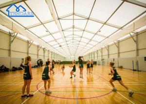 China Large Heavy Duty Sports Hall Tent Aluminium Alloy Basketball Court Tent Best Outdoor Shade Tent wholesale