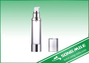 China 50ml Colorful Cosmetic Plastic and Aluminium Airless Bottle wholesale