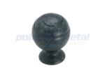 Brushed Nickel Cabinet Hardware Zinc Alloy Modern Round Cabinet Knobs
