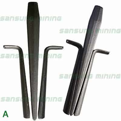 32mm 34mm Plug & Feathers Hand Splitter