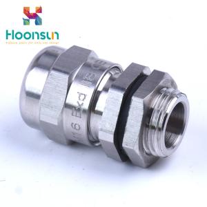 China Double Seal Metal Armored Cable Gland Waterproof IP68 Flame Retardant wholesale