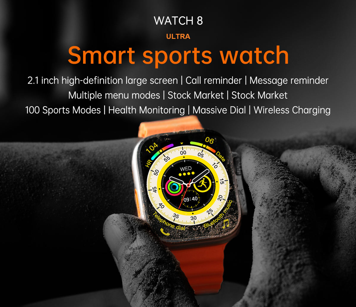 Ios Android Ai Electronics Smartwatch Bt Calling Waterproof Ip67