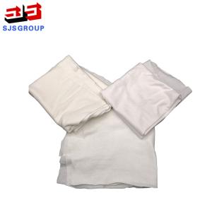 China Plain White 2kg/Bag 80cm Industrial Wiping Rags wholesale