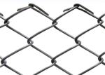 2.8mm Diameter Diamond Chain Link Fencing 8 Foot Height Galvanized