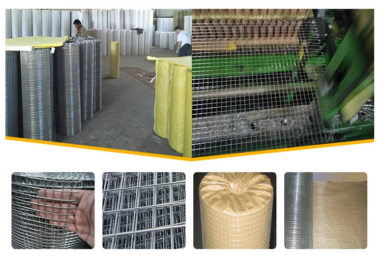 Square Hole Stainless Steel Welded Wire Mesh Durable Pallet Packing