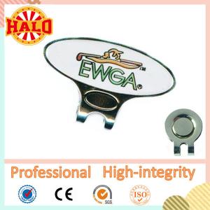 China Custom Your Own Logo Cheap Blank Magnet Metal Cap Clip wholesale