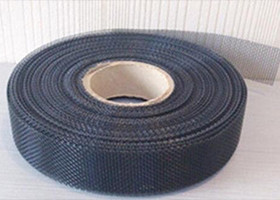 Black Plastic Coated Wire Mesh As Air Intakes Backup Layer Eco - Friendly