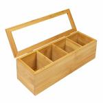 Bamboo knife block with dishwasher safe bristles