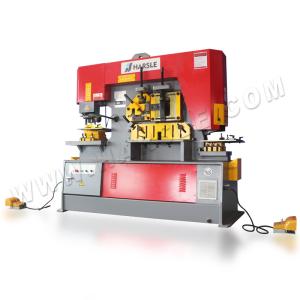 China overseas service Combined punching and shearing machine hydraulic ironworker wholesale
