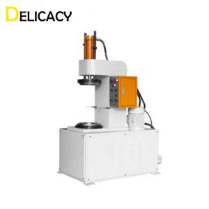 China 380V 50HZ Tin Can Making Machine , Pre Curling Hydraulic Flanging Machine wholesale