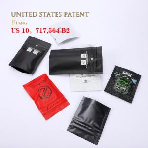 China Child Resistant Mylar Bags Custom Smell Proof Child Resistant Plastic Zipper Lock Child Proof Bag wholesale