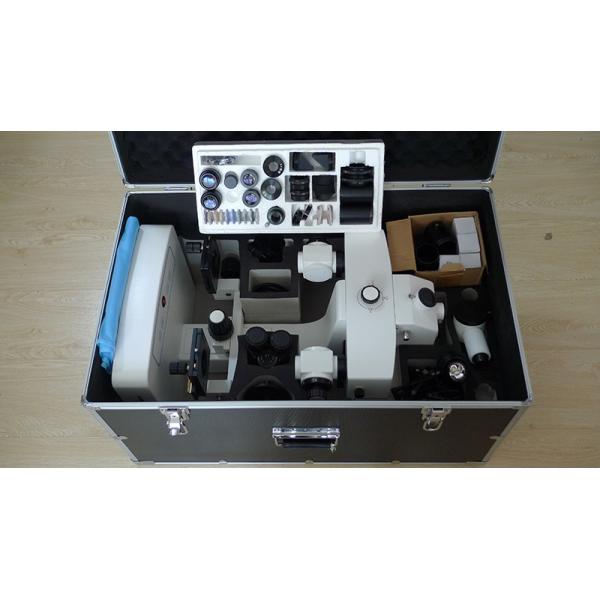 OPTO-EDU 3.2x - 192x Binocular Forensic Comparison Microscope with LED Illumination for Student and School Applications